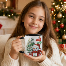 Natal Personalizado Homem de Neve Terra de Inverno