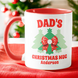 Caneca Natal personalizado para Pais