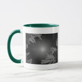 Caneca Natal Poinsettia Black E Cinzas I