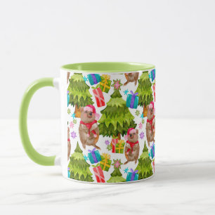 Caneca Natal Quokka Fofo