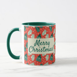 Caneca Natal - Red - Mug Hats & Mittens Holiday