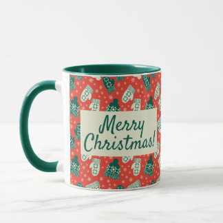 Caneca Natal - Red - Mug Hats & Mittens Holiday