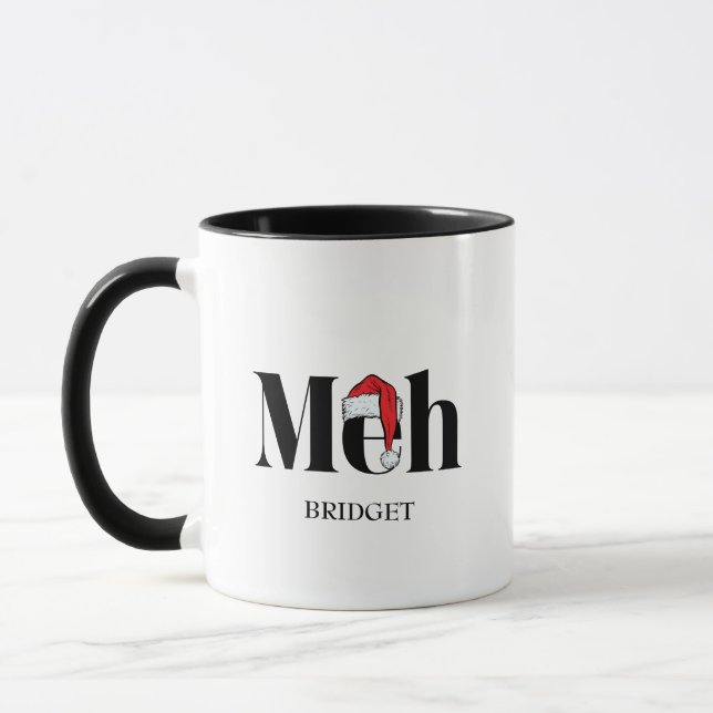 Caneca Natal Sarcástico Personalizado  (Esquerda)