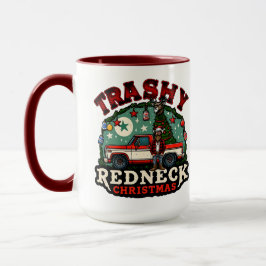 Caneca Natal Trashy Redneck