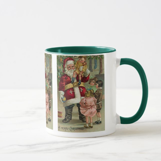 Caneca Natal vintage (Direita)