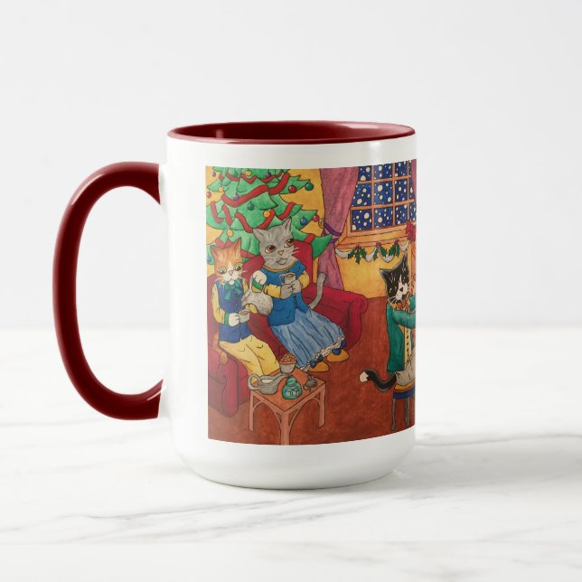 Caneca Natal vitoriano (Esquerda)