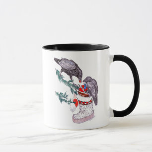 Caneca Natal Whimsso Alaska Vida Selvagem Café Mug