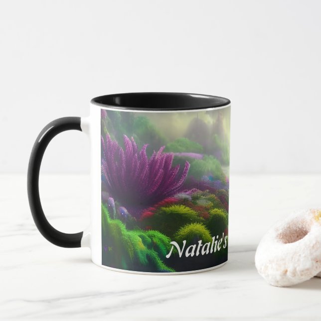 Caneca Natalie's Morning Tea Personalizável (Com Donut)