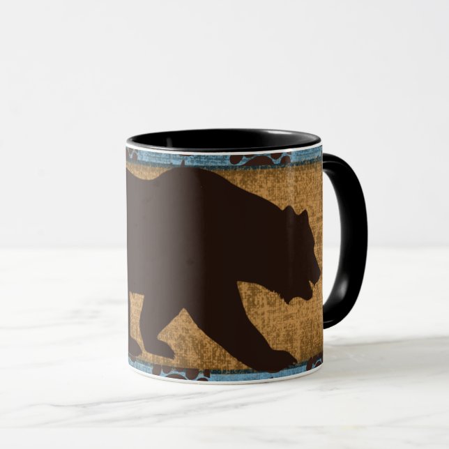 Caneca Native American Bear (Frente Esquerda)