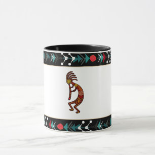 Caneca Native American Kokopelli Fertilidade Deus