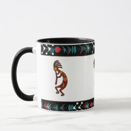 Caneca Native American Kokopelli Fertilidade Deus