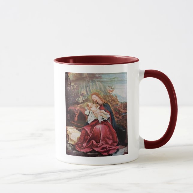 CANECA NATIVIDADE COM ANJOS - MÁGICA DO NATAL (Direita)