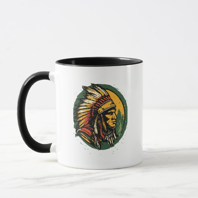 Caneca Nativo americano (Esquerda)