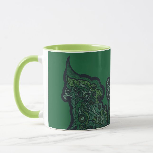 Caneca Nature Meets Geometry Mug (Esquerda)