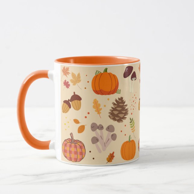 Caneca Natureza de Outono (Esquerda)