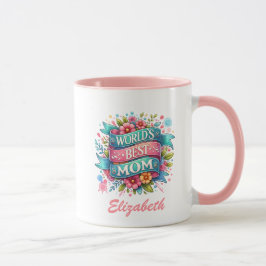 Caneca Natureza do dia de as mães Amplia Personalizada Fl