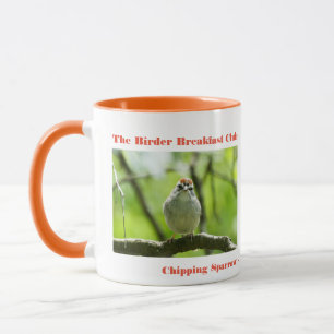 Caneca Natureza Fotografia Chipset Sparrow Birder