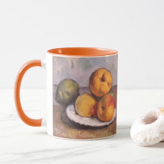 Caneca Natureza Morta com Quince, Maçãs, Peras por Paul C (Com Donut)