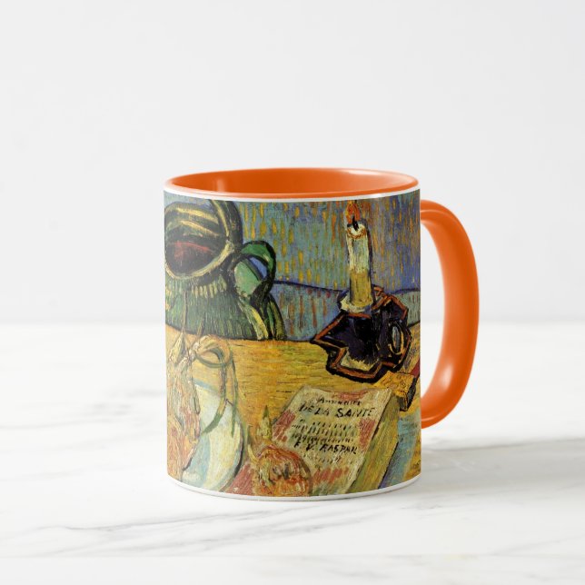 Caneca Natureza Morta com Tábua de Desenho por Vincent va (Frente Esquerda)