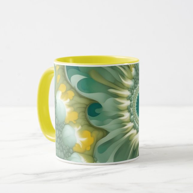 Caneca Nautilus Resumo (Frente Esquerda)