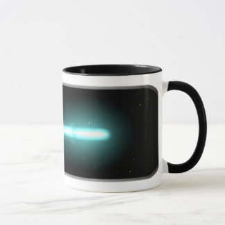 Caneca Nave espacial em uma garrafa