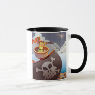 Caneca Navigação com piratas