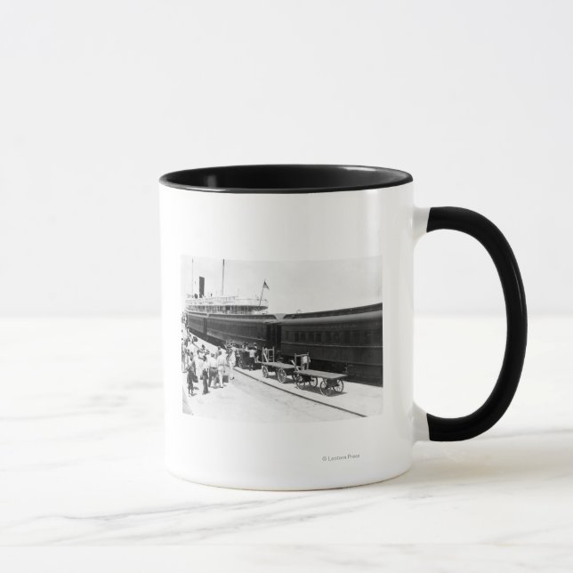 Caneca Navio de carga da estação ferroviária ocidental pr (Direita)