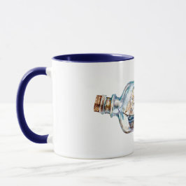 Caneca Navio numa Garrafa