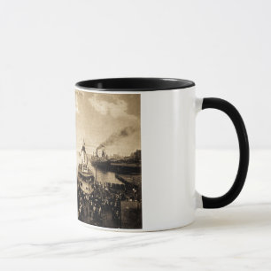 Caneca Navios da excursão, Detroit, Michigan - Tashmoo