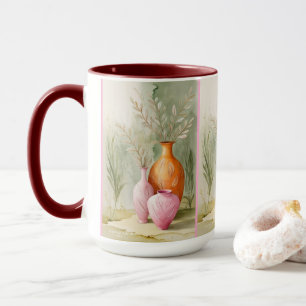 Caneca Navios Serenes   Laranja e Arte Rosa