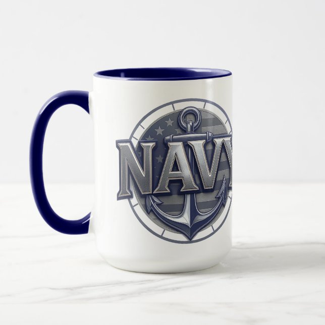 Caneca Navy USN Veteran (Esquerda)