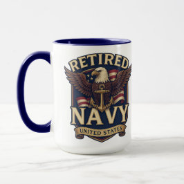 Caneca Navy USN Veteran