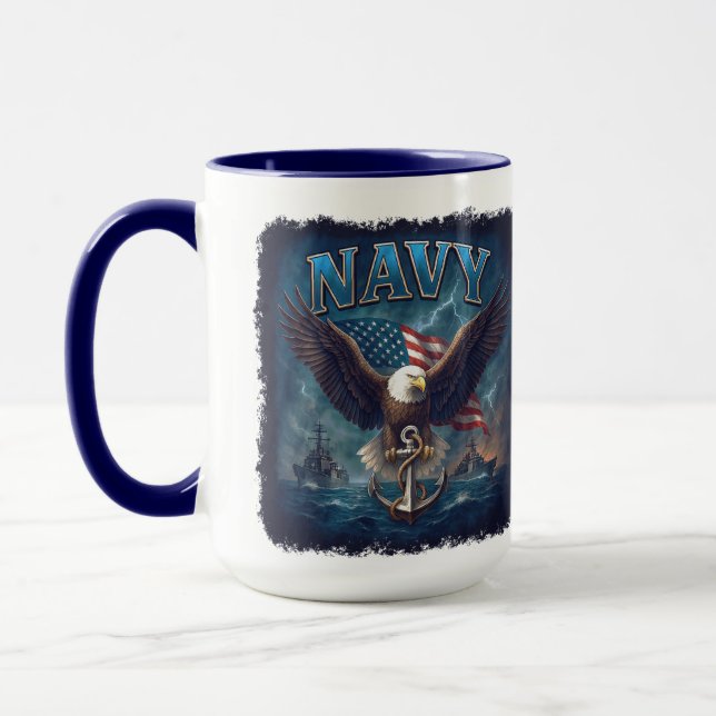 Caneca Navy USN Veteran (Esquerda)