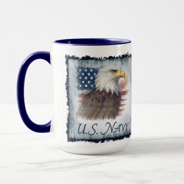 Caneca Navy USN Veteran (Esquerda)