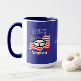 Caneca Navy Veteran Mug