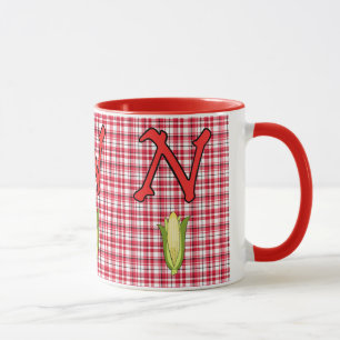 Caneca Nebraska Red 15 oz Ringer Mug