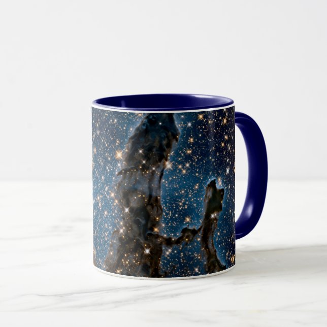 Caneca Nebulosa da Águia "Pilares da Criação" - NGC 6611 (Frente Esquerda)