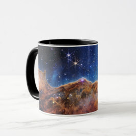 Caneca Nebulosa de Carina Azul/Laranja | JWST