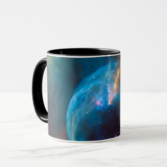Caneca Nebulosa de Hubble e Bubble - Espaço Exterior/estr (Frente Esquerda)