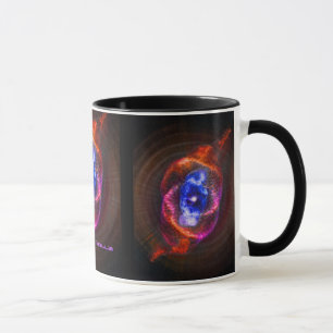 Caneca Nebulosa Dos Olhos Dos Gatos