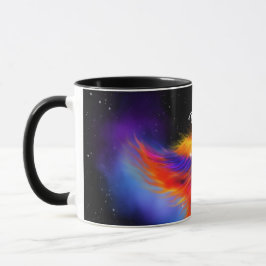 Caneca Nebulosa Fênix Espacial