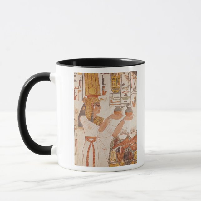 Caneca Nefertari que faz um oferecimento (Esquerda)