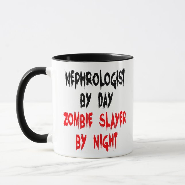 Caneca Nefrologista Piada Zombie (Esquerda)