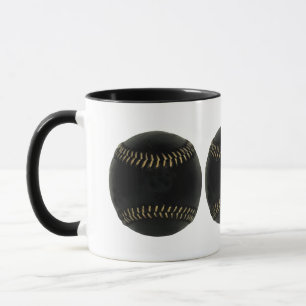 Caneca negro de beisebol