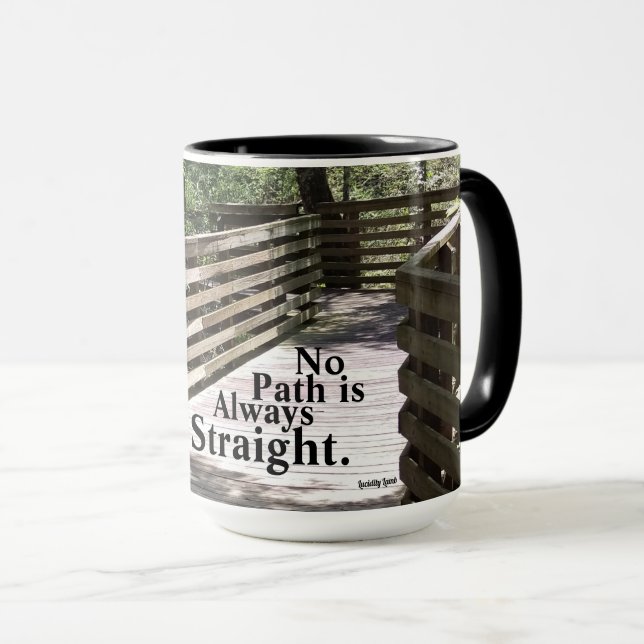 Caneca Nenhum caminho é sempre Hetero (Frente Esquerda)