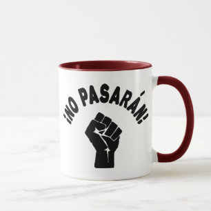 Caneca Nenhum Pasaran - não passarão