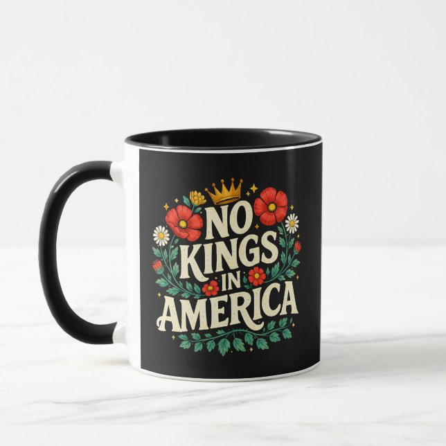 Caneca Nenhum Rei América (Esquerda)
