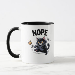 Caneca Nenhum Rei Na América Coroa Engraçada Chutando Clá