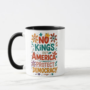 Caneca Nenhum Rei Na América Democracia Americana Protest