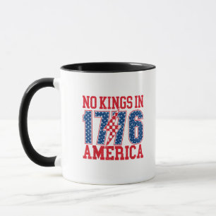 Caneca Nenhum Rei Na América Nós O Povo Vintage
